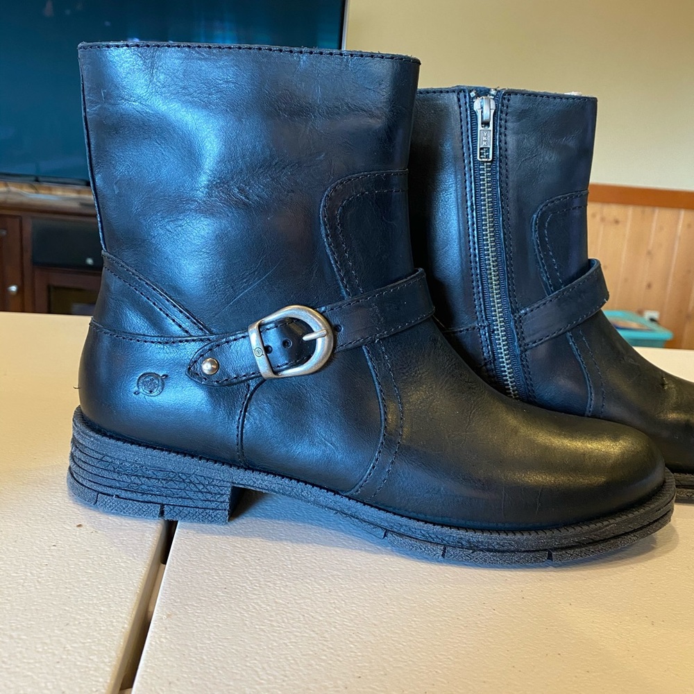 Black Born Ankle Boots